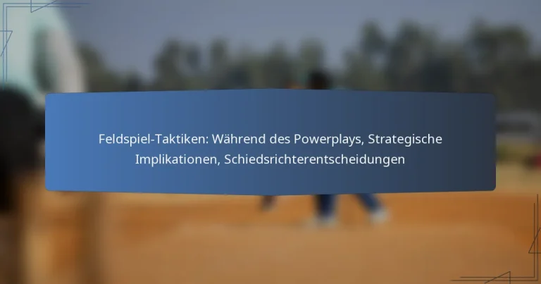 Feldspiel-Taktiken: Während des Powerplays, Strategische Implikationen, Schiedsrichterentscheidungen